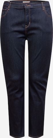 Jean '724™ High Rise Straight' Levi's® Plus en bleu : devant