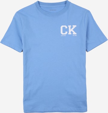 Calvin Klein Jeans - Camiseta en azul: frente