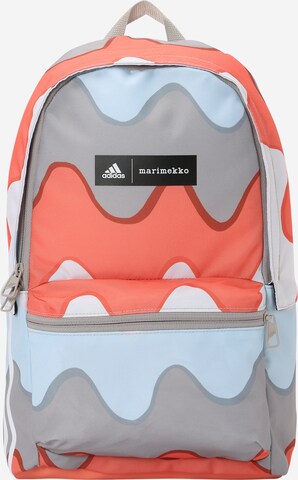 ADIDAS PERFORMANCE Sports Backpack in Orange: front