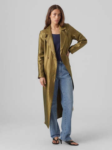 VERO MODA Between-Seasons Coat 'MATHILDE' in Green: front