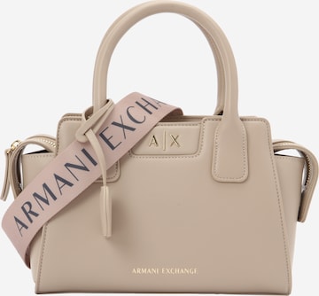 ARMANI EXCHANGE Käekott 'AMELIE', värv beež: eest vaates