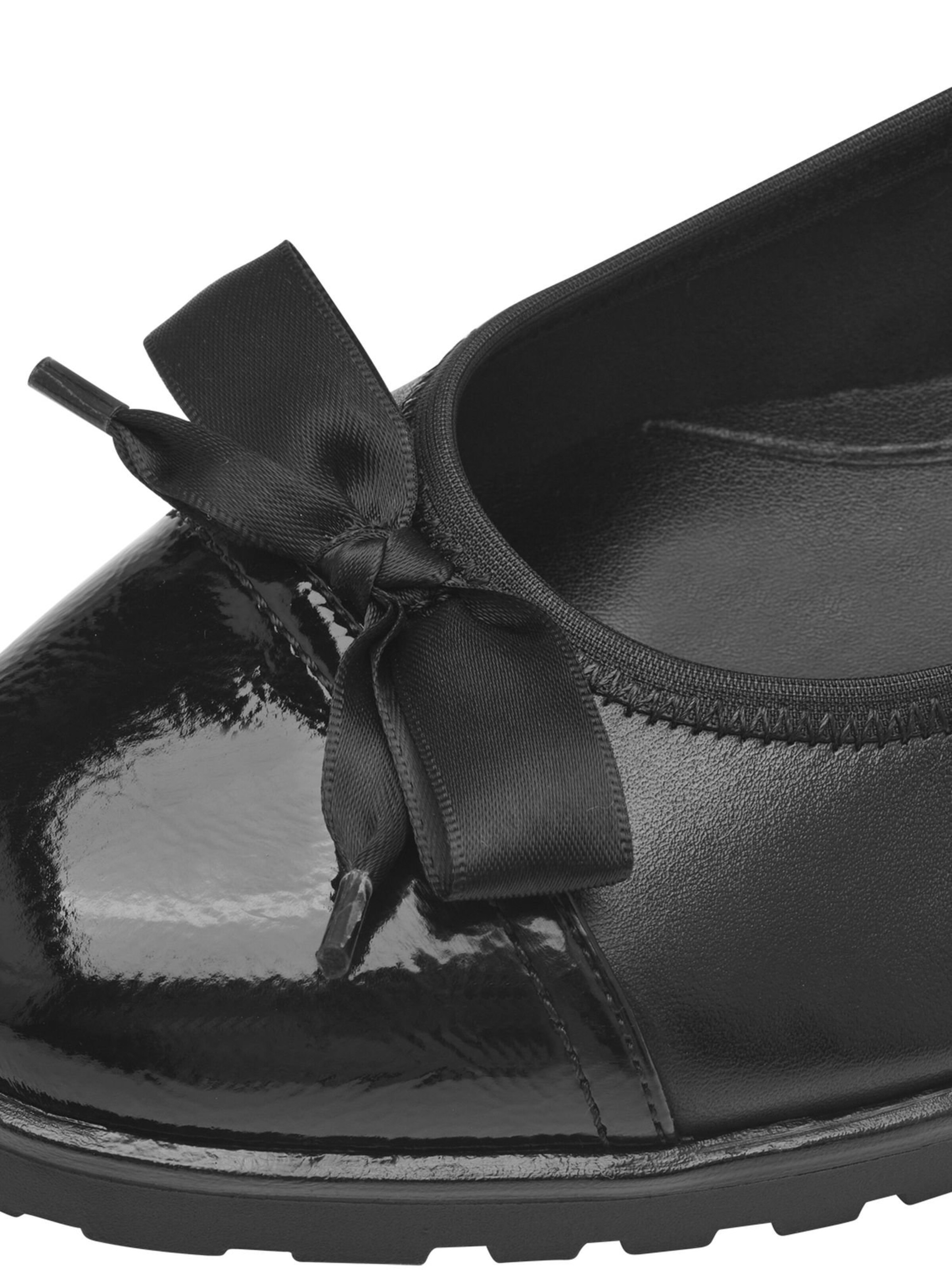 Tamaris Ballerinasko i sort