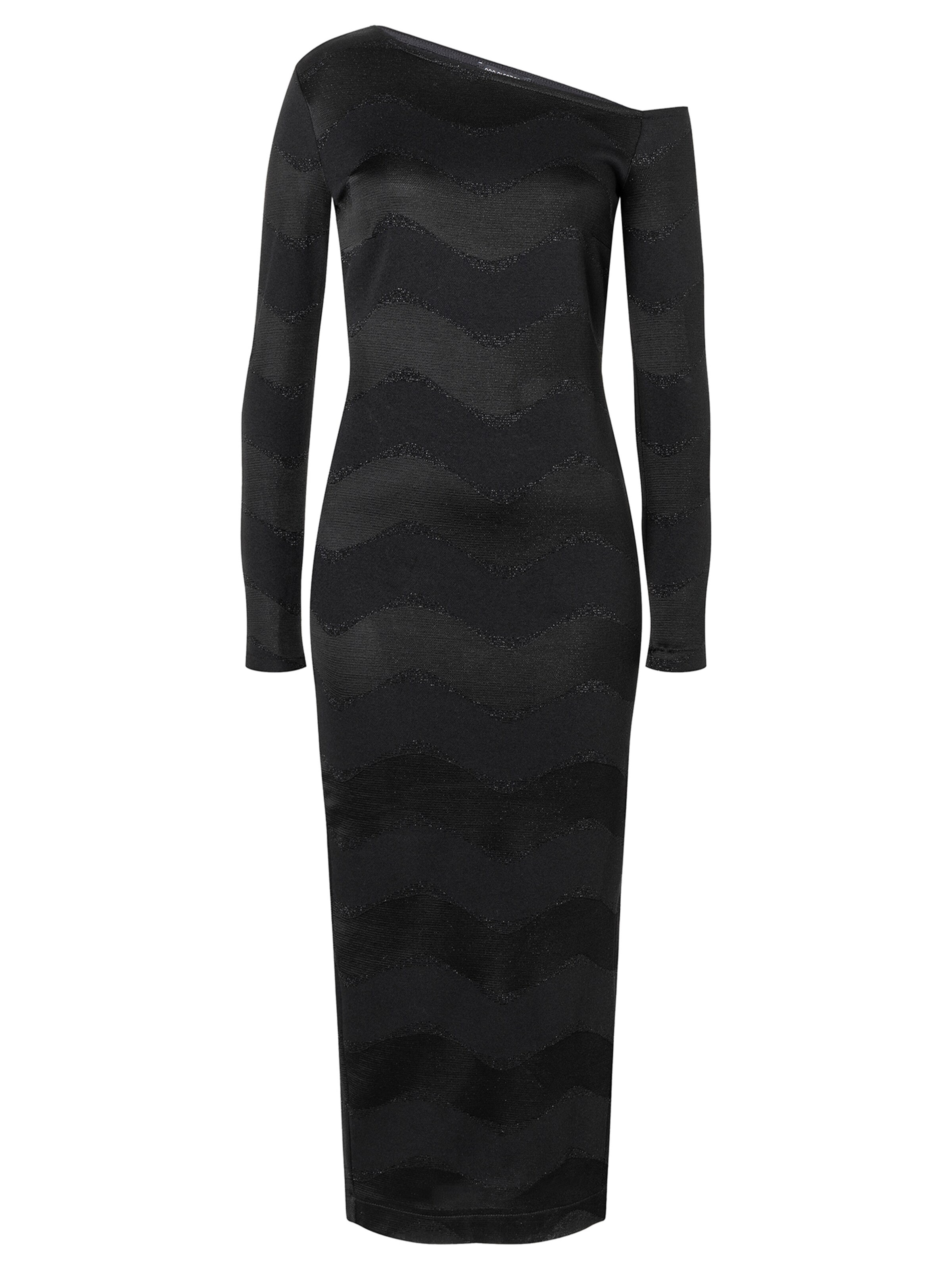 Ana Alcazar Midikleid ' Sapja in Schwarz: Vorderseite