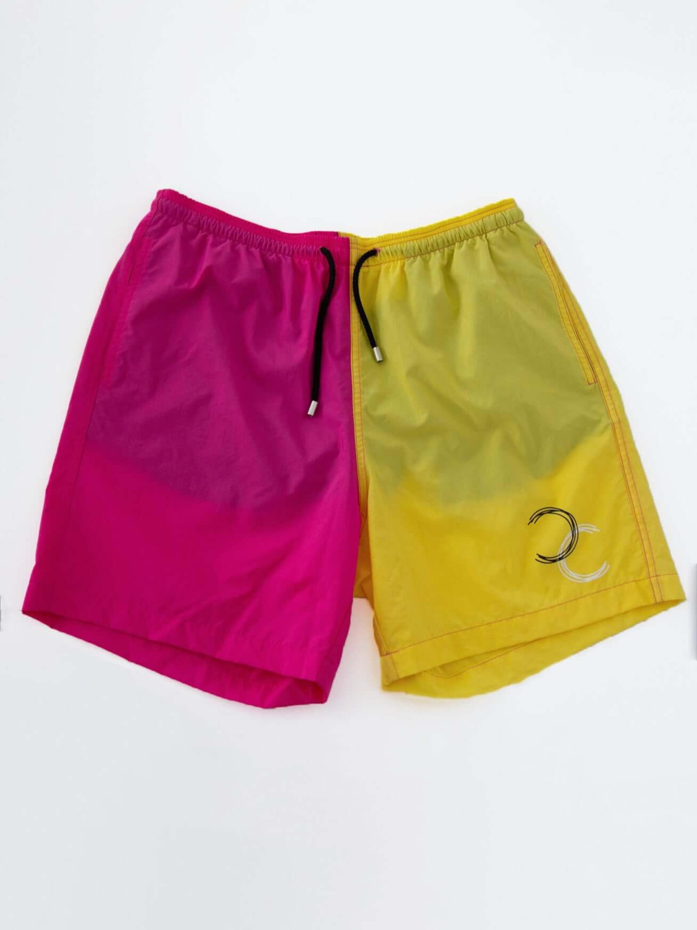 HACOY - Bermudas en rosa: frente