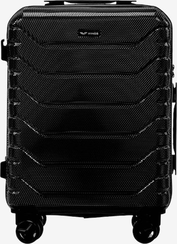 WINGS Trolleys 'PEAFOWL' in Schwarz: Vorderseite