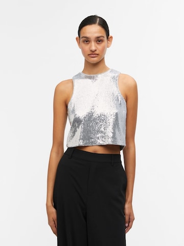 OBJECT Blouse 'GINGER' in Silver: front