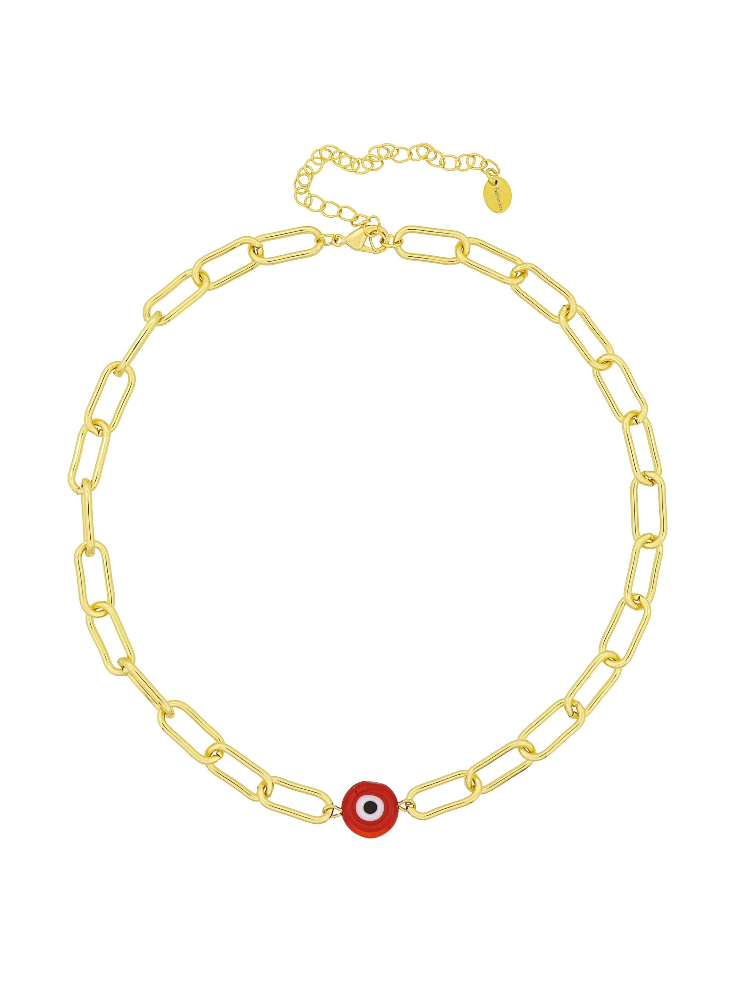 Fashionbox Necklace in Gold: front