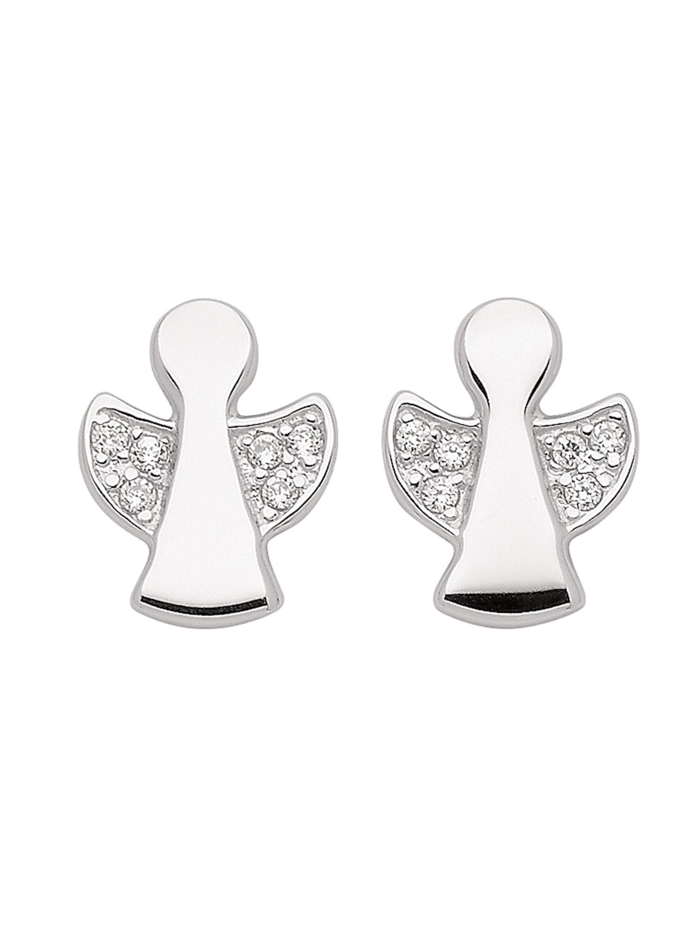 Adelia´s Earrings in Silver: front