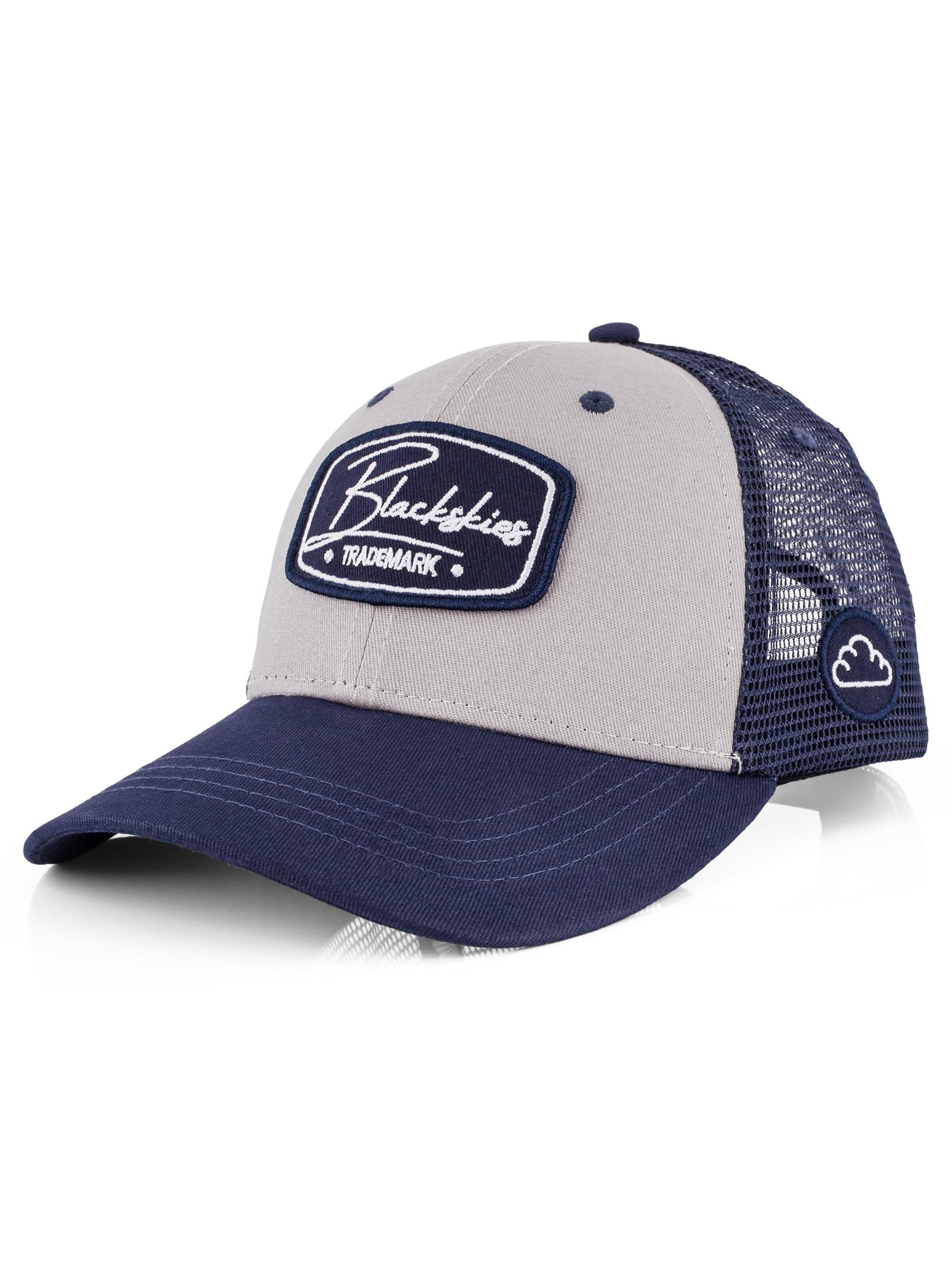 Blackskies Cap 'Race'‌‌ in Blau: Vorderseite