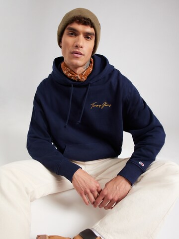 Tommy Jeans Mikina 'BEACH CLUB' – modrá: zadní strana