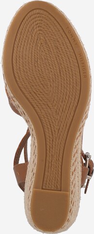 TOMMY HILFIGER Sandalen met riem in Bruin