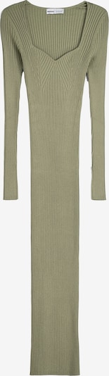 Bershka Knit dress in Khaki, Item view