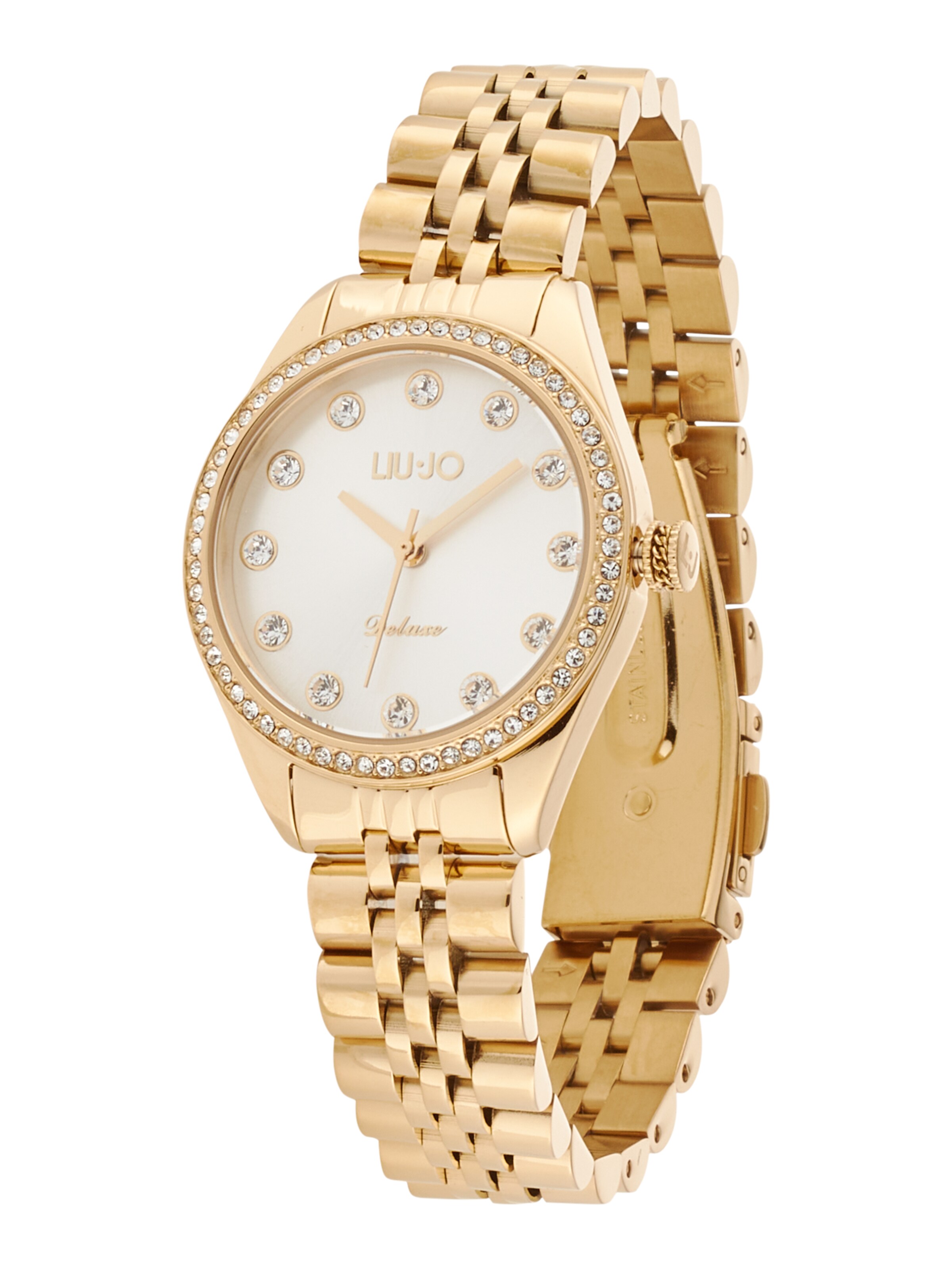 Liu Jo Analoginen kello 'Deluxe' värissä kulta: etupuoli