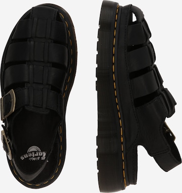 Dr. Martens - Sandália 'Archive Fisherman' em preto