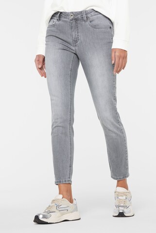 SENSES.THE LABEL Slim fit Jeans in Grey: front