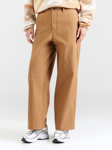 COLUMBIA Wide leg Outdoorbroek 'ROC™ Tech' in Bruin: voorkant
