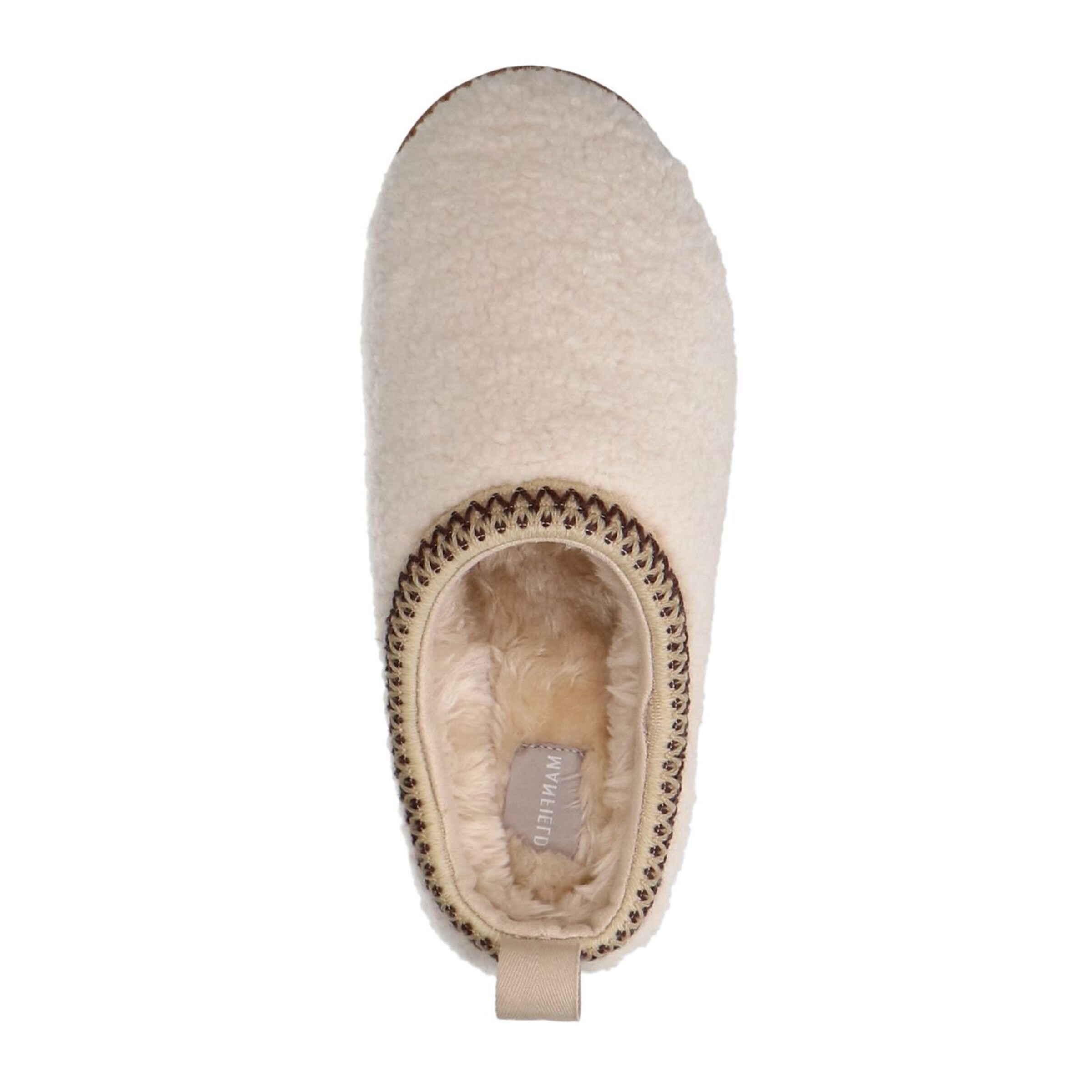 MANFIELD Classic Flats in White