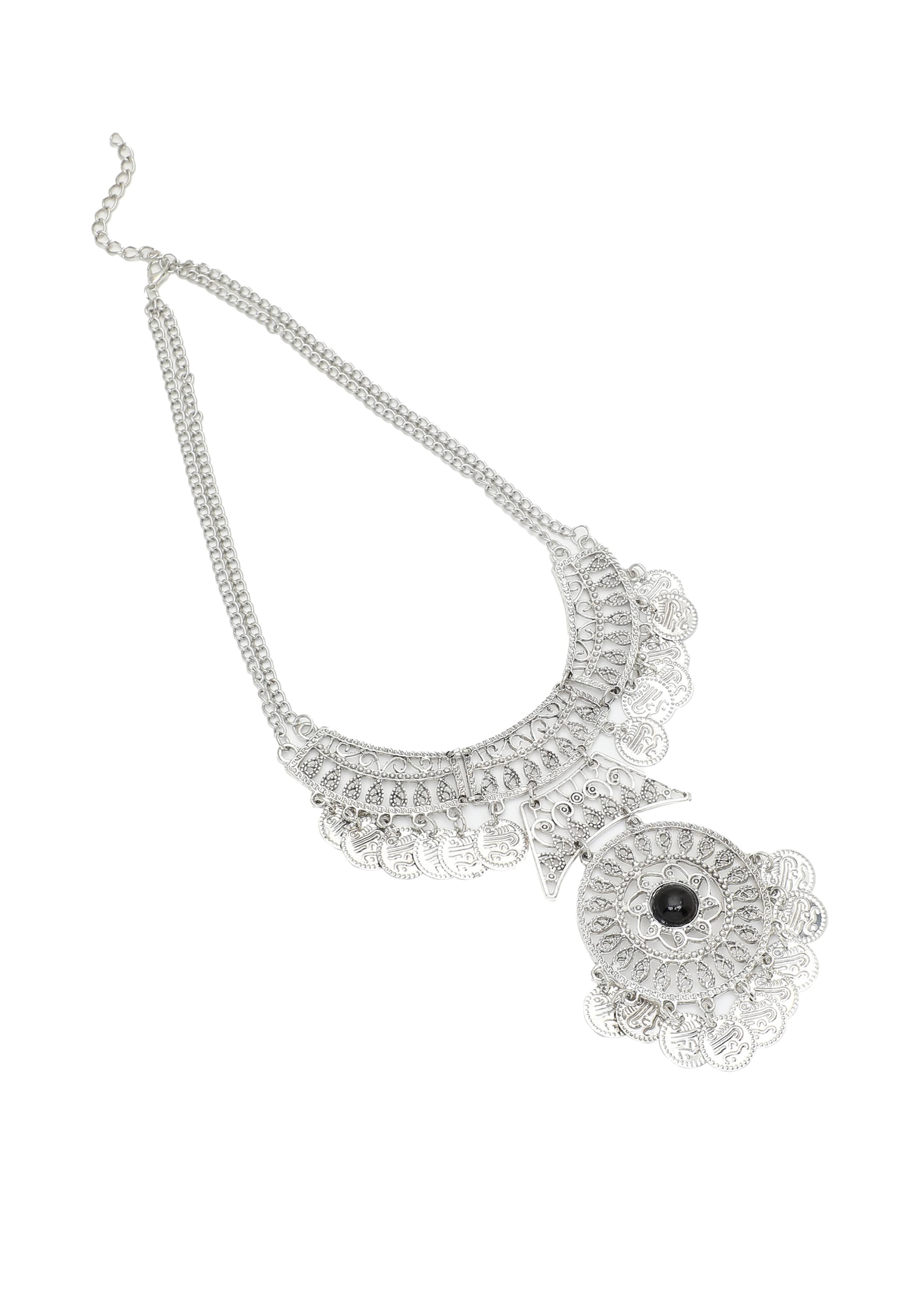 SOHI Верижка 'Ann' в сребърно: отпред