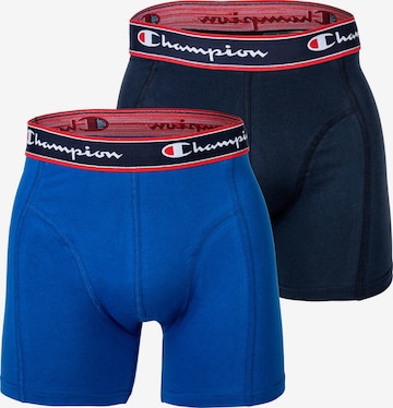 Boxer di Champion Authentic Athletic Apparel in blu: frontale