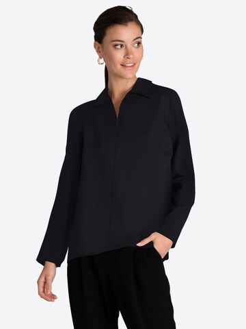 Jascha Stockholm Blouse 'Saskia' in Zwart: voorkant