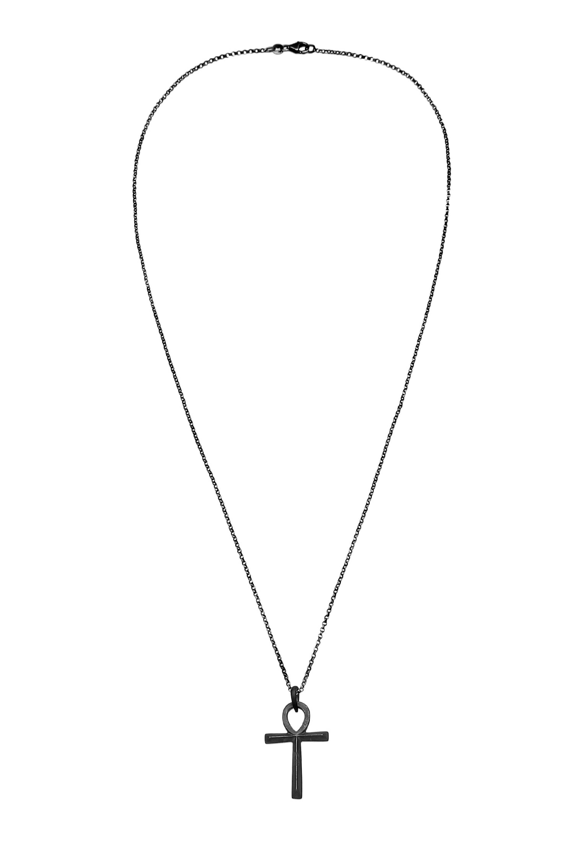 KUZZOI Necklace in Black: front