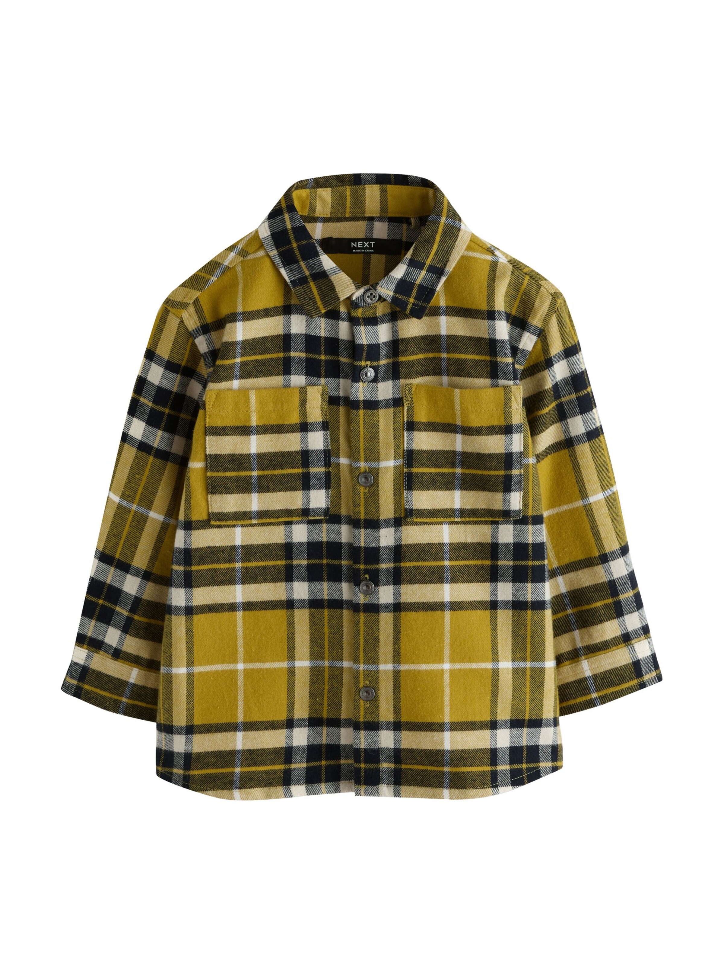 Chemise Next en jaune : devant