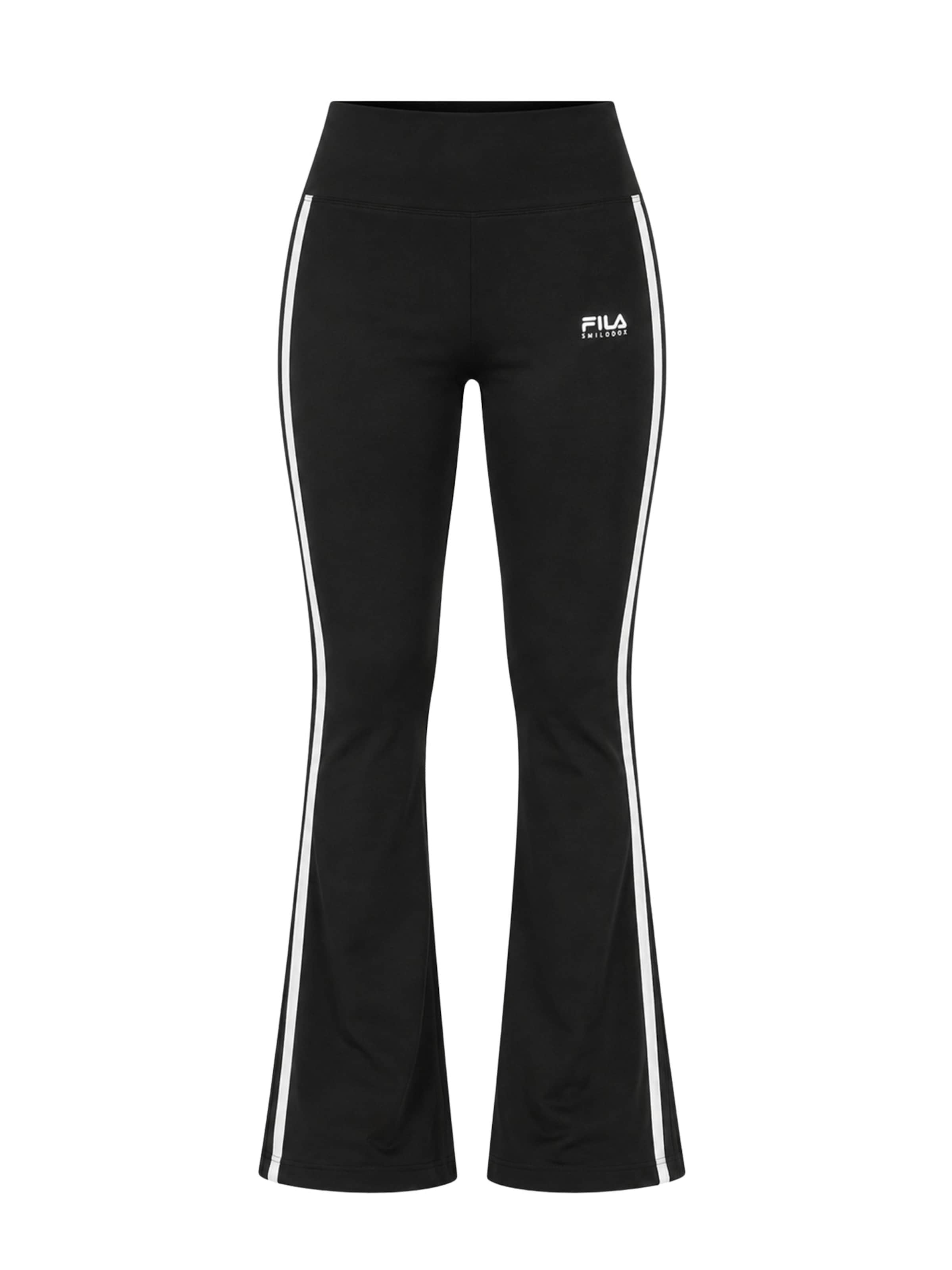 Smilodox Leggings 'Alassio' in Schwarz: Vorderseite