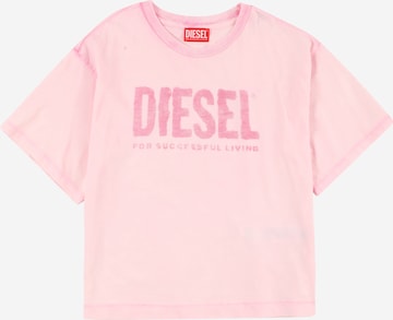 DIESEL - Camiseta 'TOILFY' en rosa: frente