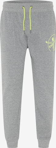 CHIEMSEE Tapered Pants in Grey: front
