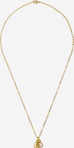 Gemshine Necklace in Gold: front