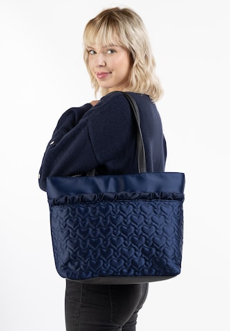 MYMO Μεγάλη τσάντα σε μπλε