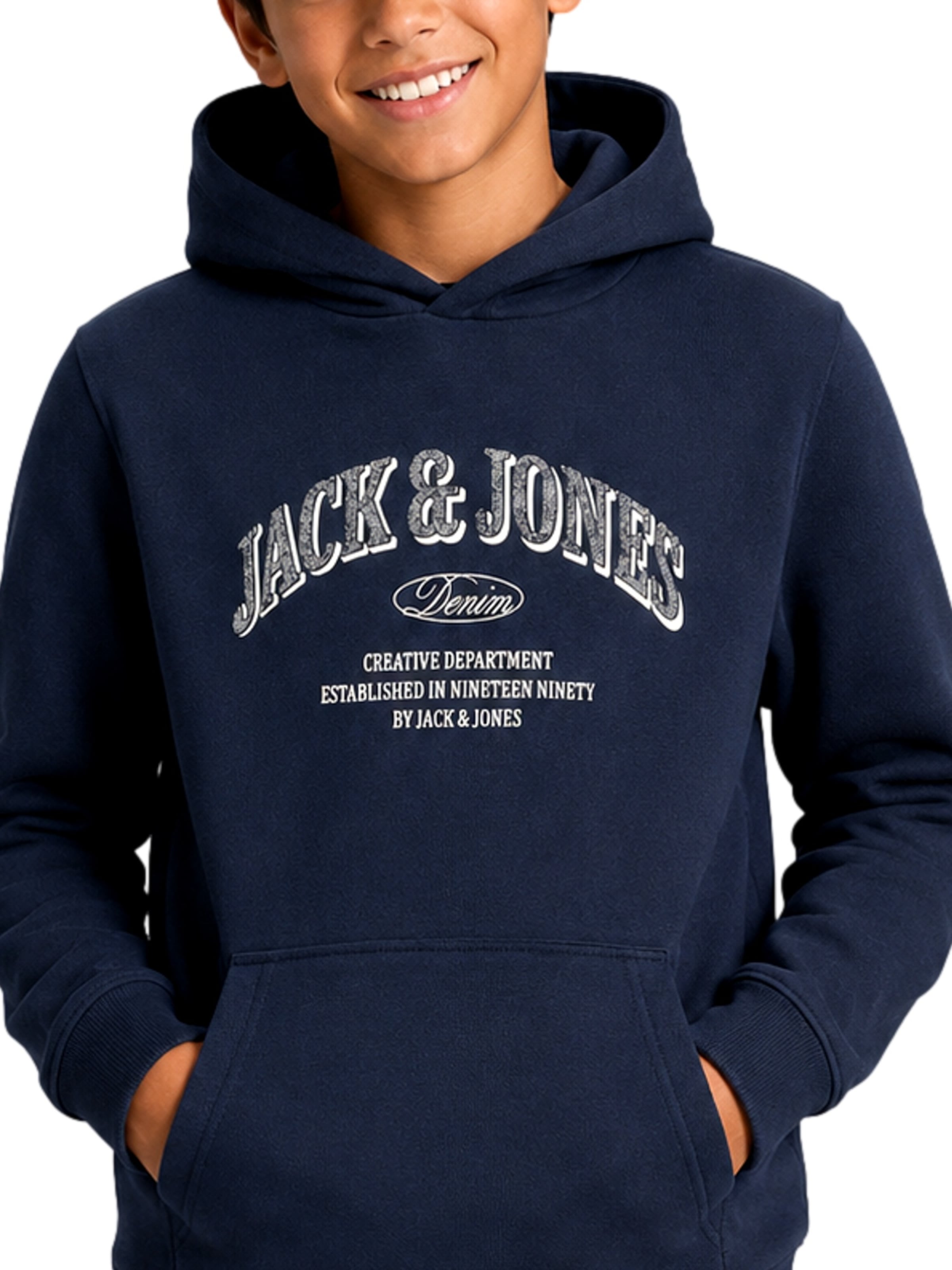 Jack & Jones Junior Свитшот 'JJEDenver' в Синий