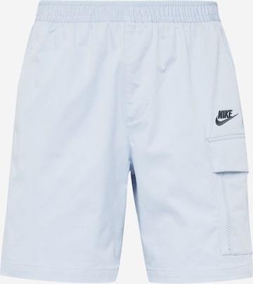Nike Sportswear Spodnie w kolorze niebieski: przód