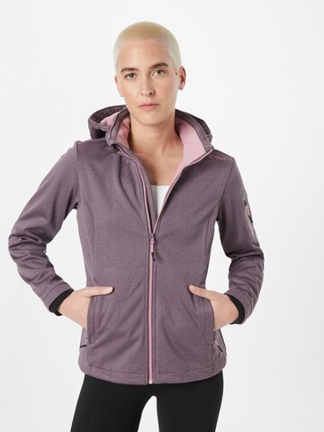 CMP Outdoor Jacket in Purple: front