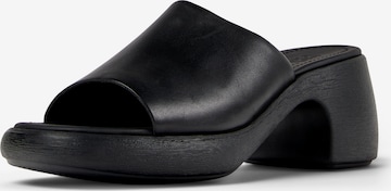 Zoccoletto 'Thelma' di CAMPER in nero: frontale