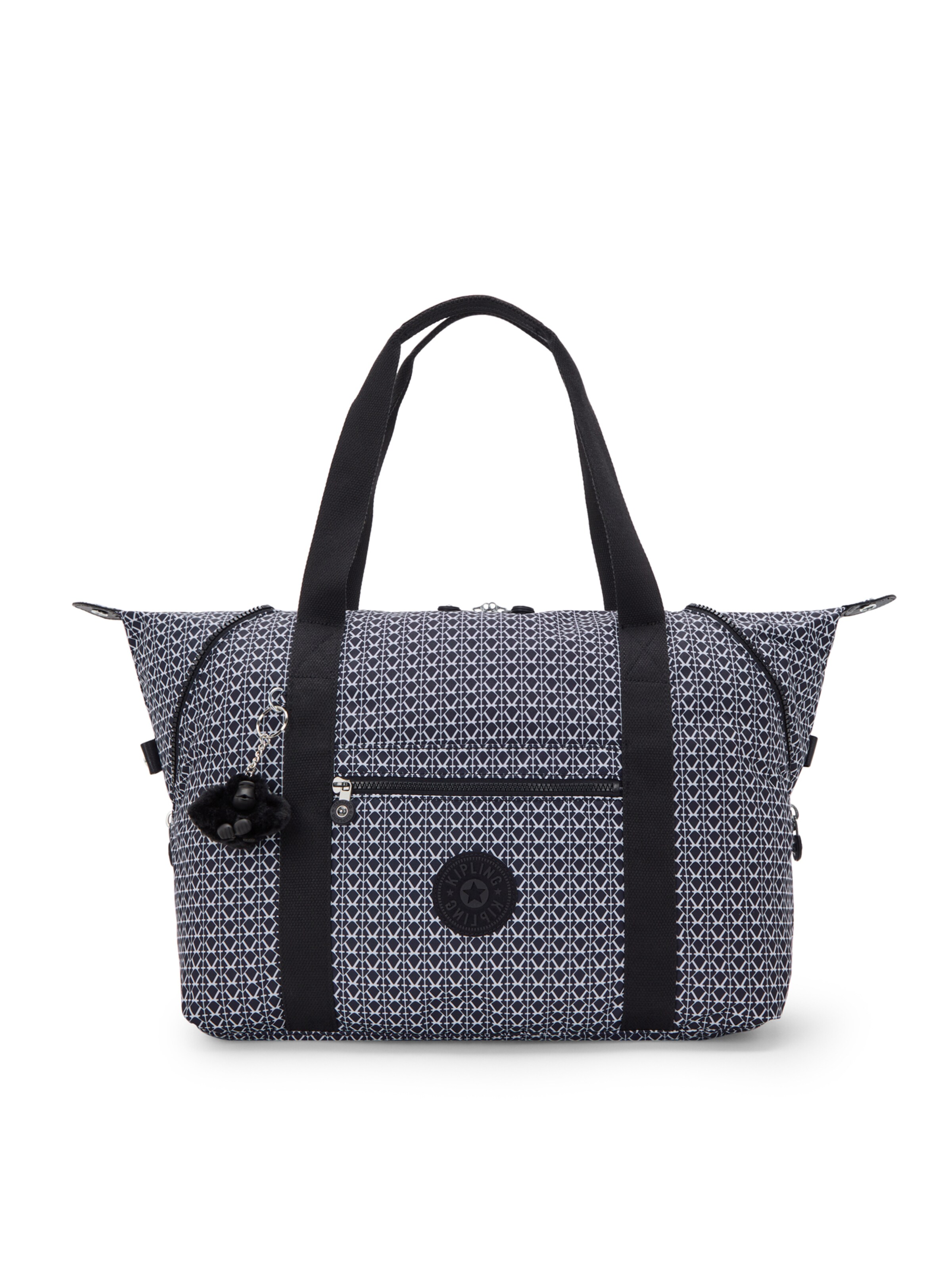 KIPLING Shopper 'ART' - Čierna: predná strana