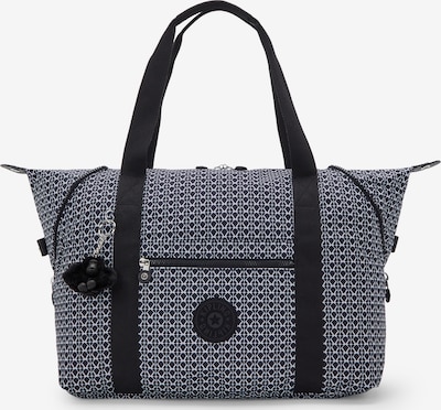 Pirkinių krepšys 'Art M' iš KIPLING, spalva – juoda / balta, Prekių apžvalga