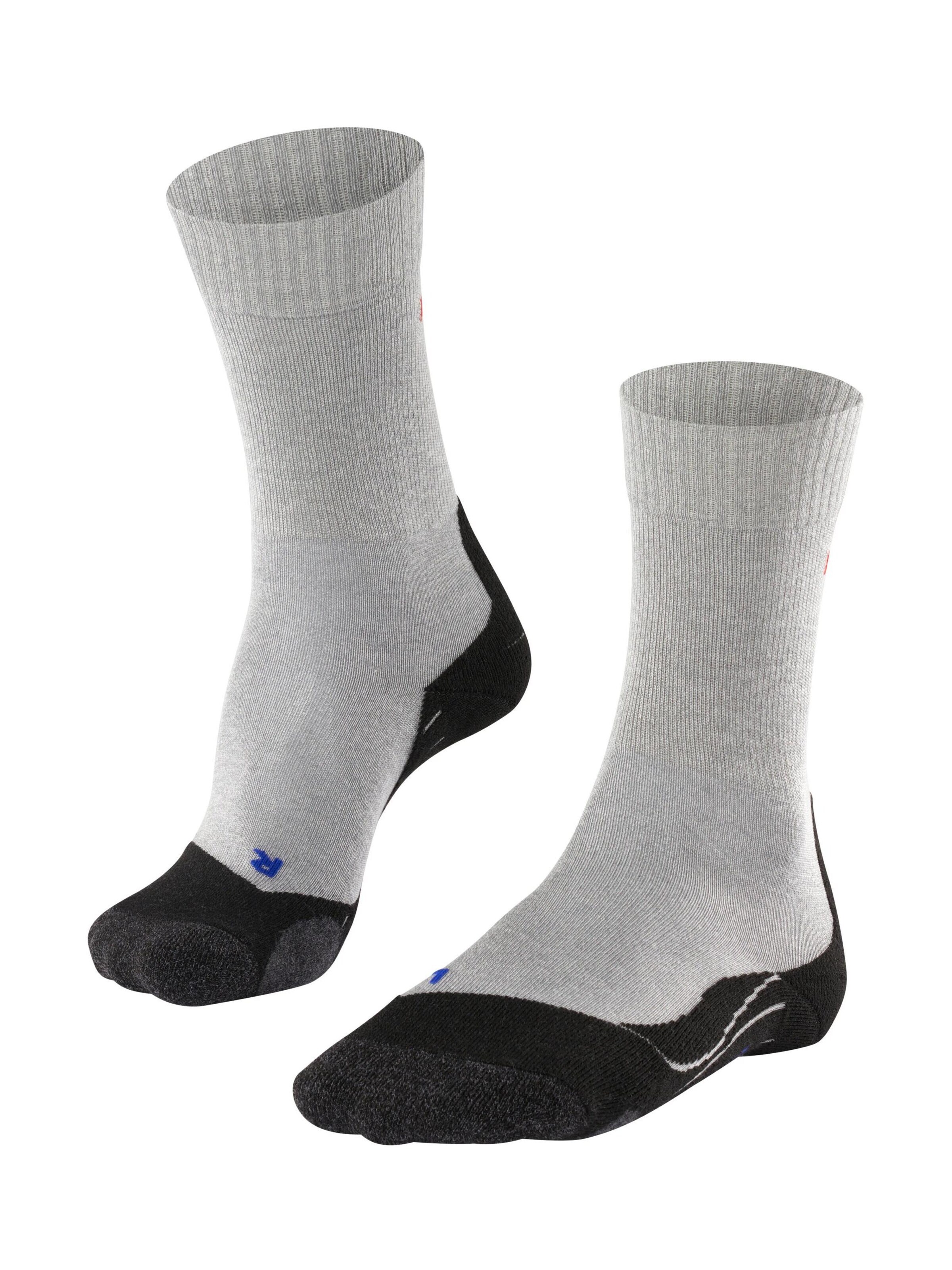 FALKE Sportsocken 'TK2 Explore Cool'‌‌ in Grau: Vorderseite
