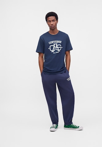 Tricou 'CAS VARSITY' de la CONVERSE pe albastru