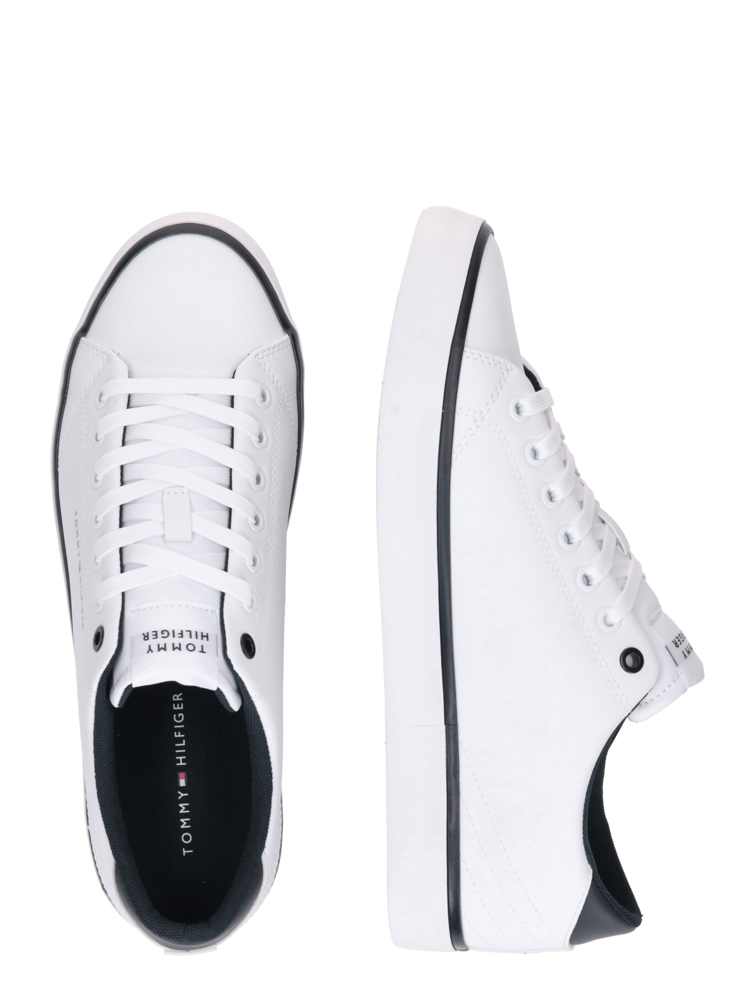 TOMMY HILFIGER Низкие кроссовки в Белый