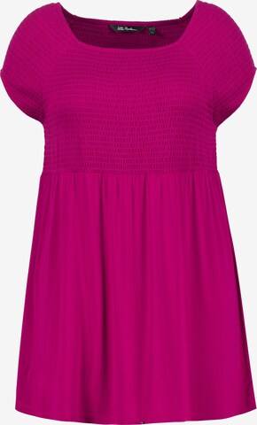 Ulla Popken Blouse in Roze: voorkant