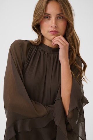 SAINT TROPEZ Kleid 'Labelle' in Braun