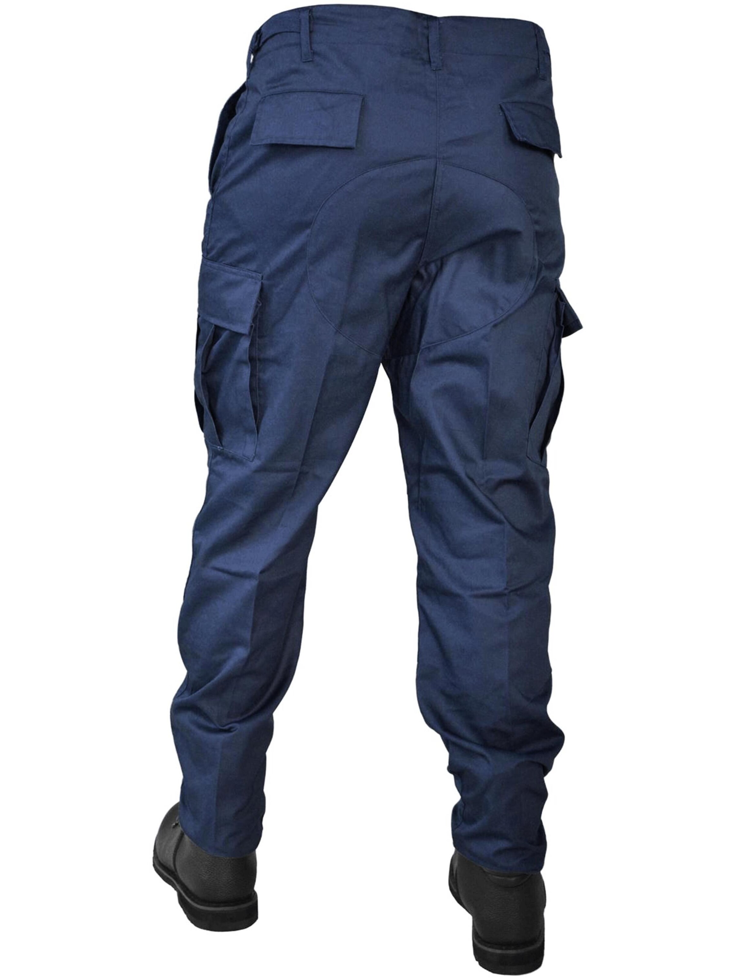 Regular Pantalon outdoor 'Trooper' normani en bleu