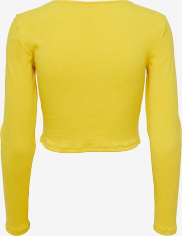 ONLY Μπλουζάκι 'TRINA' σε κίτρινο