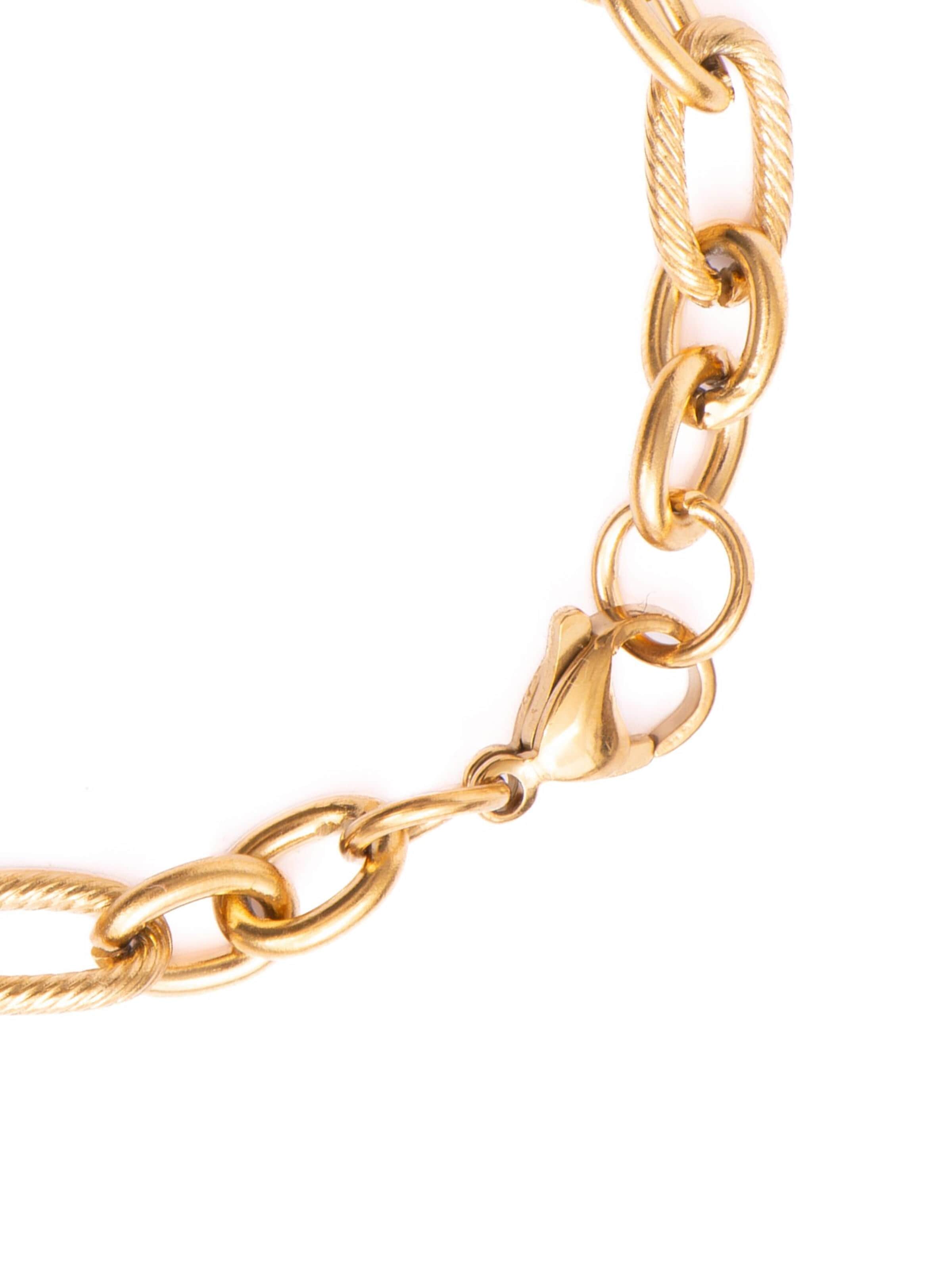 Luxenter - Pulseira 'Litted' em ouro
