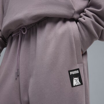 PUMA Wide leg Broek 'Puma x Ripndip' in Lila