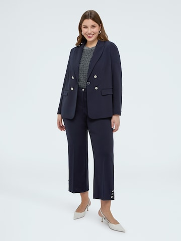 Fiorella Rubino Tapered Broek in Blauw