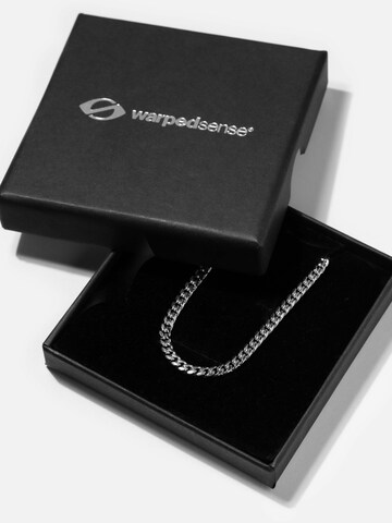warpedsense Necklace 'Cuban' in Silver