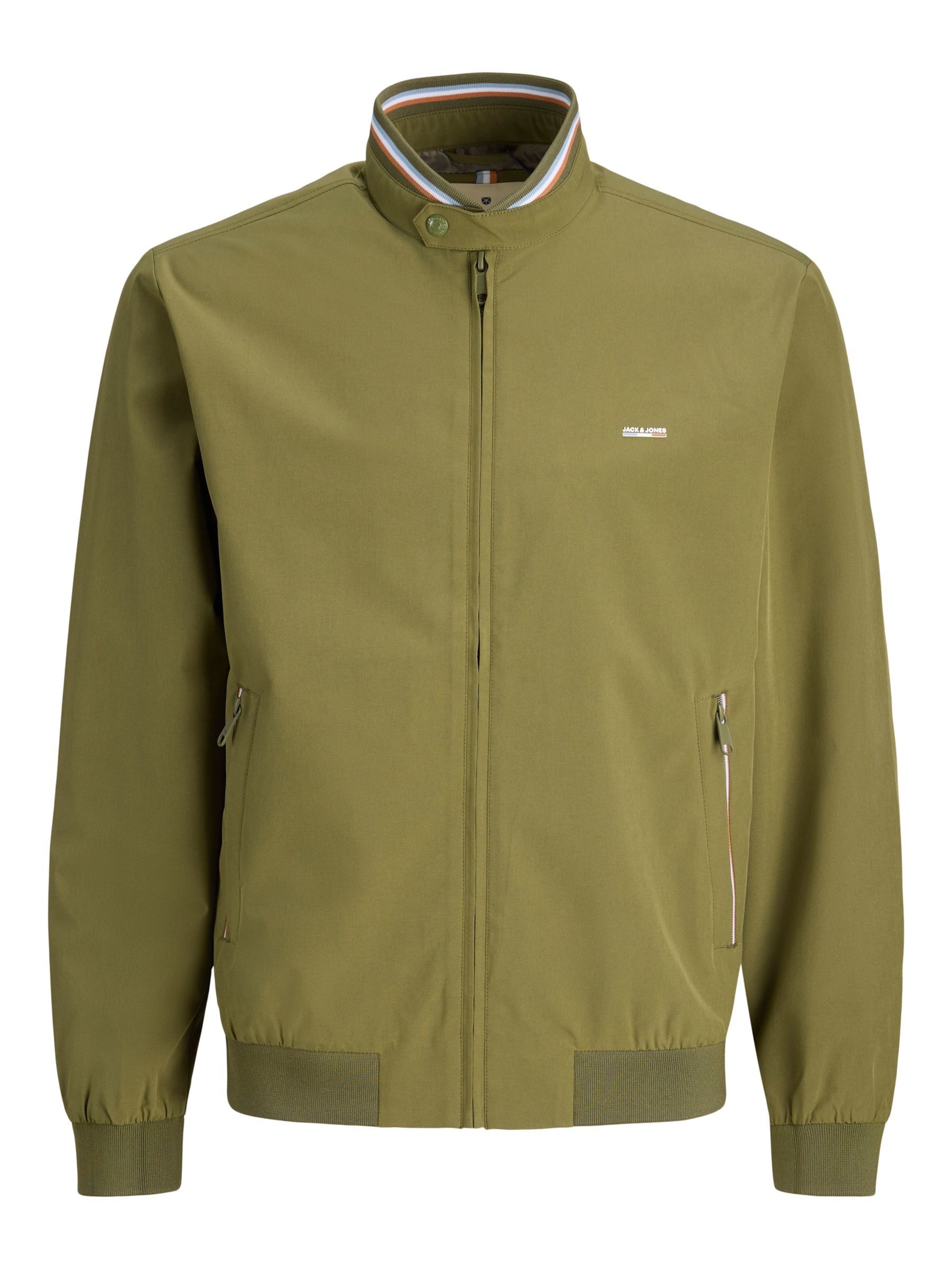Veste mi-saison 'JPRBLUbrad' JACK & JONES en vert : devant