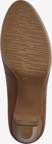 TAMARIS - Zapatos con plataforma en marrón